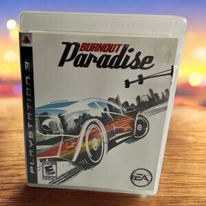 Burnout Paradise Sony PlayStation 3 PS3 CIB Complete‎ Video Game Cars
